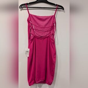 Windsor Fuscia Mini Dress in Size Small